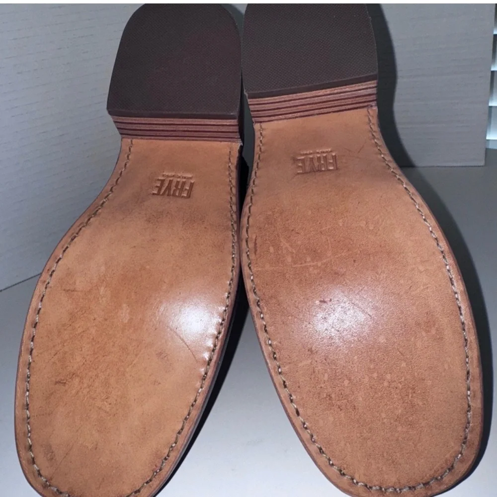 Frye Campus Saddle Chelsea Ankle Boots 8